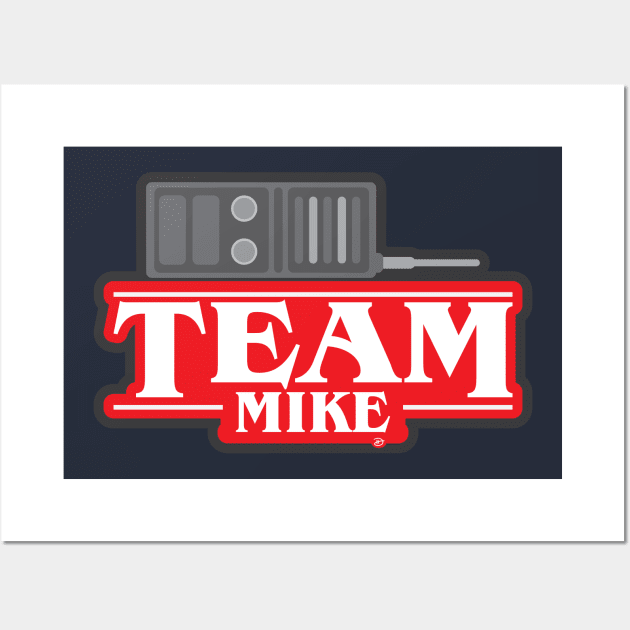 Stranger Teams: Mike Wall Art by dhartist